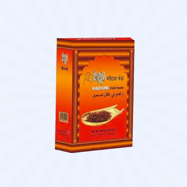 Chili Powder/ Shukna Gura Morich (Radhuni)