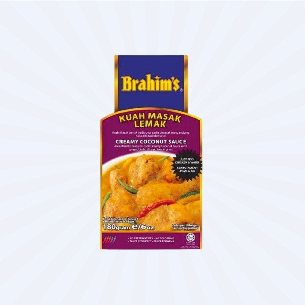 KUAH MASAK LEMAK / CREAMY COCONUT SAUCE - 180GM