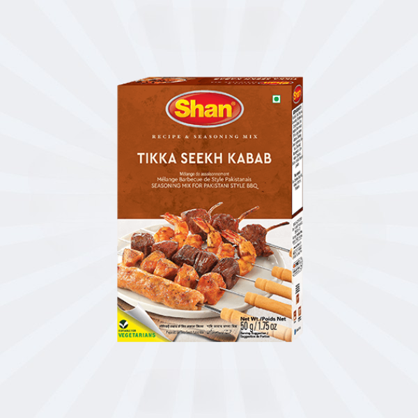 Tikka Seekh Kabab BBQ Mix (Shan) 50gm