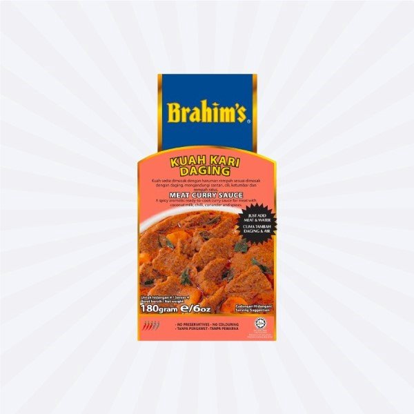 KUAH KARI DAGING / MEAT CURRY SAUCE - 180GM