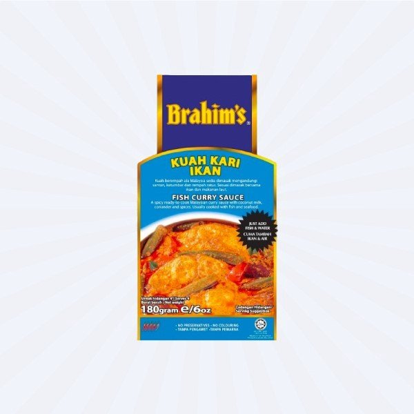 KUAH KARI IKAN / FISH CURRY SAUCE - 180GM