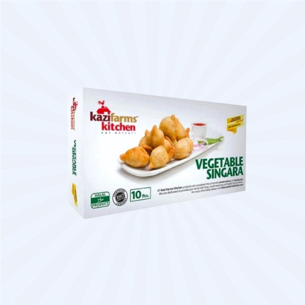 VEGETABLE SHINGARA (KAZI FARM / AG) 10PCS Product Code: frozen snacks Availability: In Stock Weight: 400 g